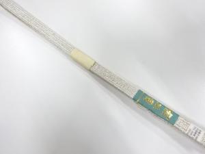 未使用品　正絹　帯留め用　手組三分紐